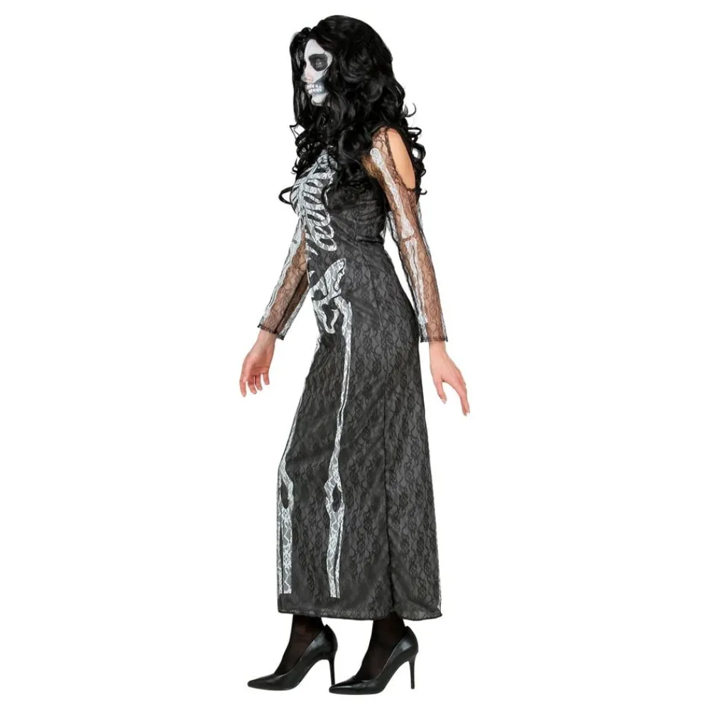 Clearance Widmann S.r.l. Skelet Lang Kjole Kostume