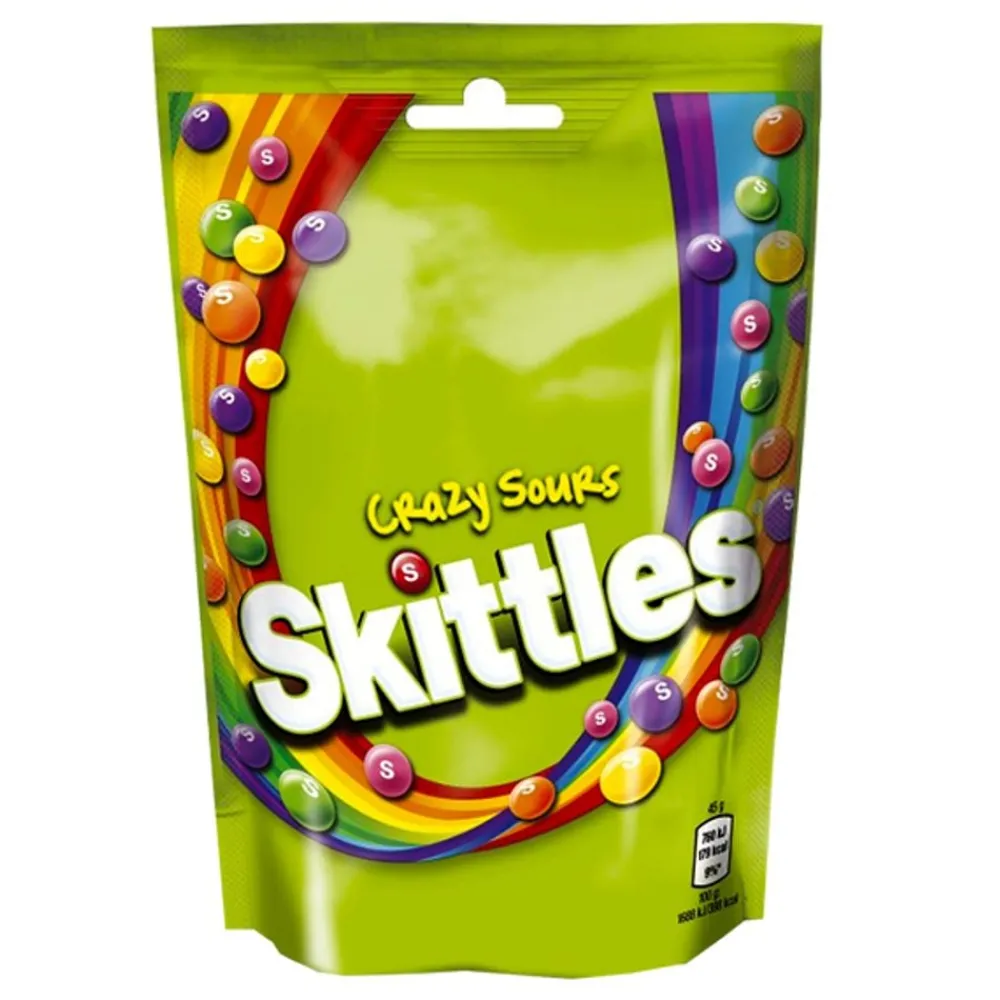 Best ERT Godis AB Skittles Crazy Sours i Pose