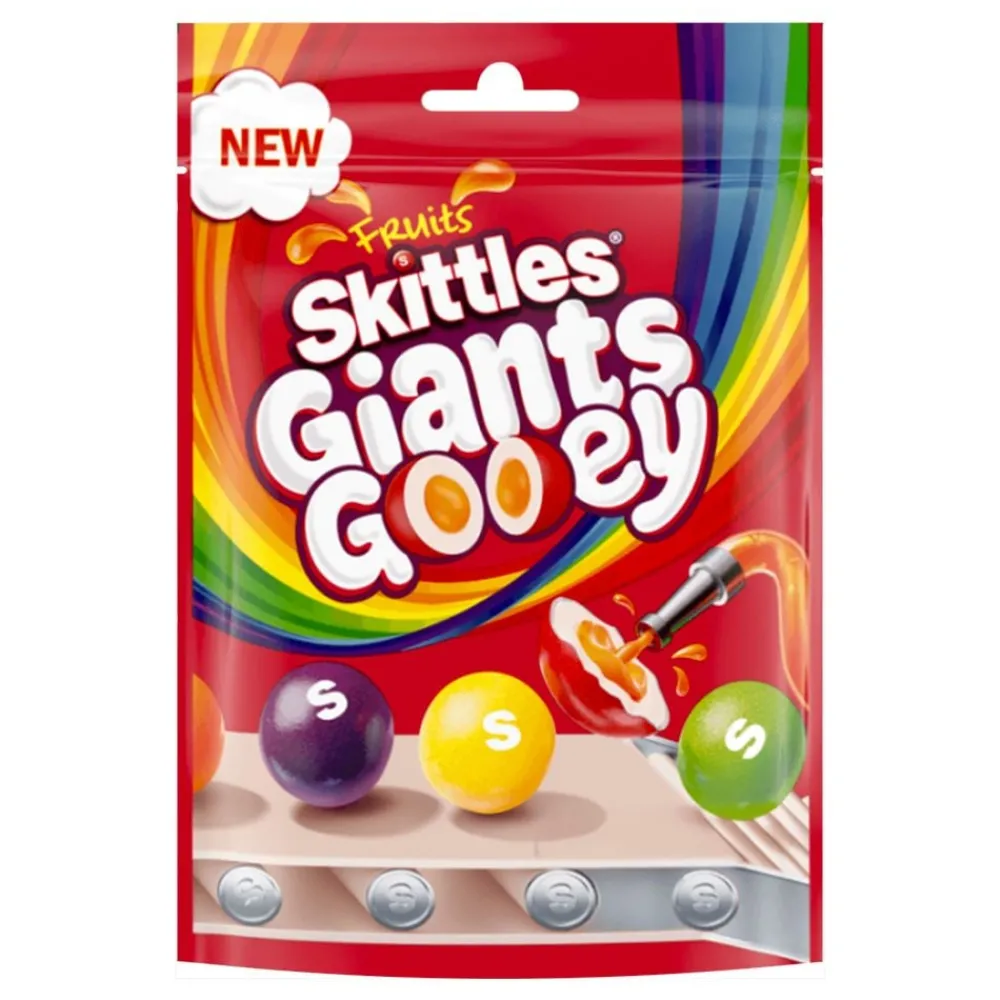 USA Godis AB Skittles Giants Gooey - Slik