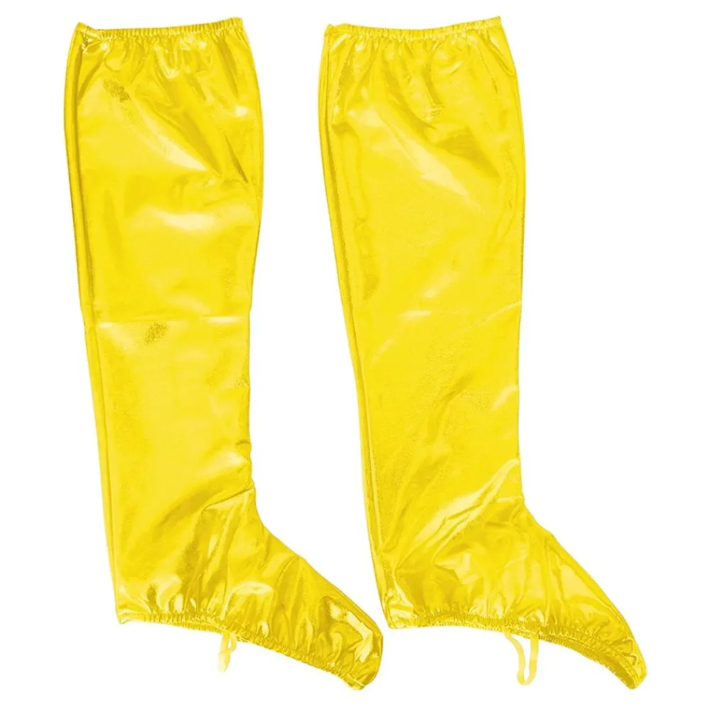 Fiestas Guirca, S.L Skoovertræk Gul - Maskeradskor|Masker