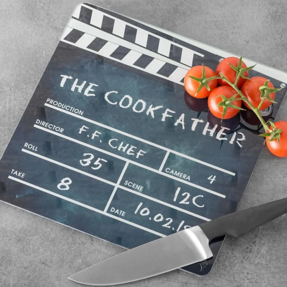 Gadget Master sp. z o.o. sp.k. Skærebræt Filmklap The Cookfather - Køkken & Spisestue|Hjem & Husholdning