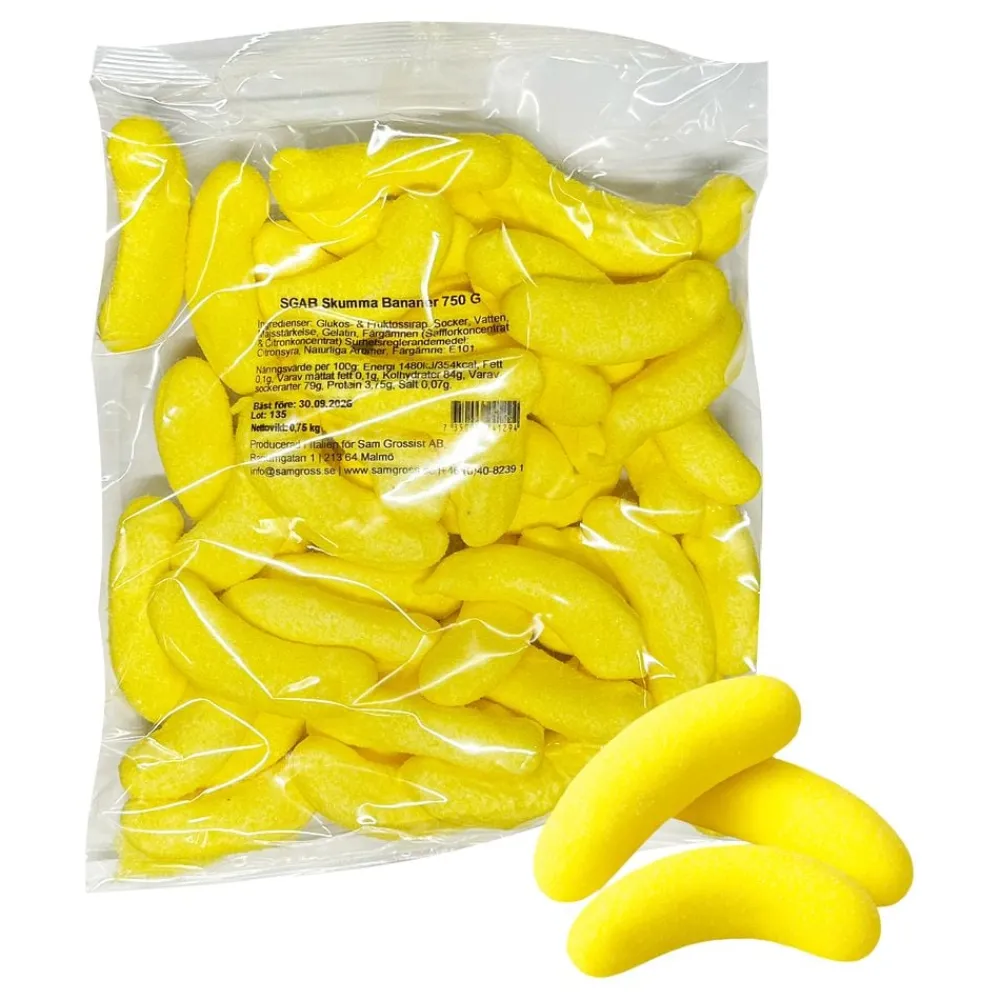 Sale ERT Godis AB Skum Bananer Økonomipakke