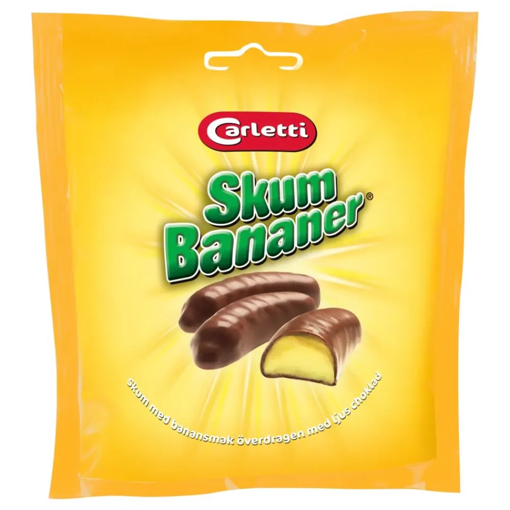 Hultén försäljning AB Skumbanan Lys Chokolade - Slik