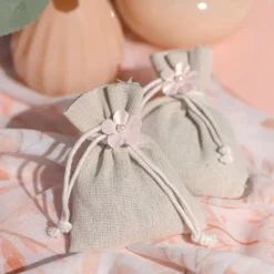 Santex Små Blomster Peach - Oppyntning|Borddækning