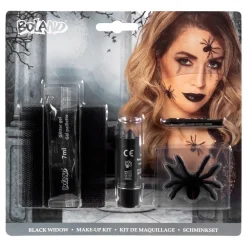 Boland Party Partners B.V. Sminkesæt Black Widow - Sminke