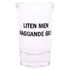 Butterick's AB Snapseglas med Tekst - Drikkeglas