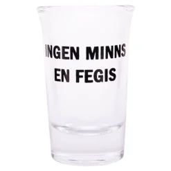 Butterick's AB Snapseglas med Tekst - Drikkeglas