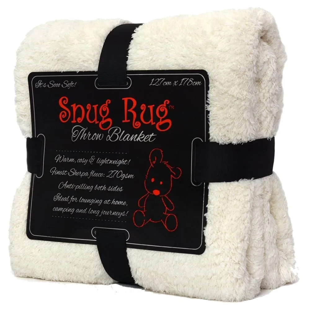 CKB Ltd Snug Rug Fleecetæppe - Hjem & Husholdning