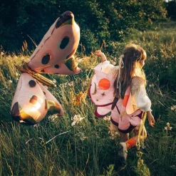 PartyDeco sp. z o.o. Sommerfuglevinger til Børn Lyserøde - Tilbehør|Kostumetema