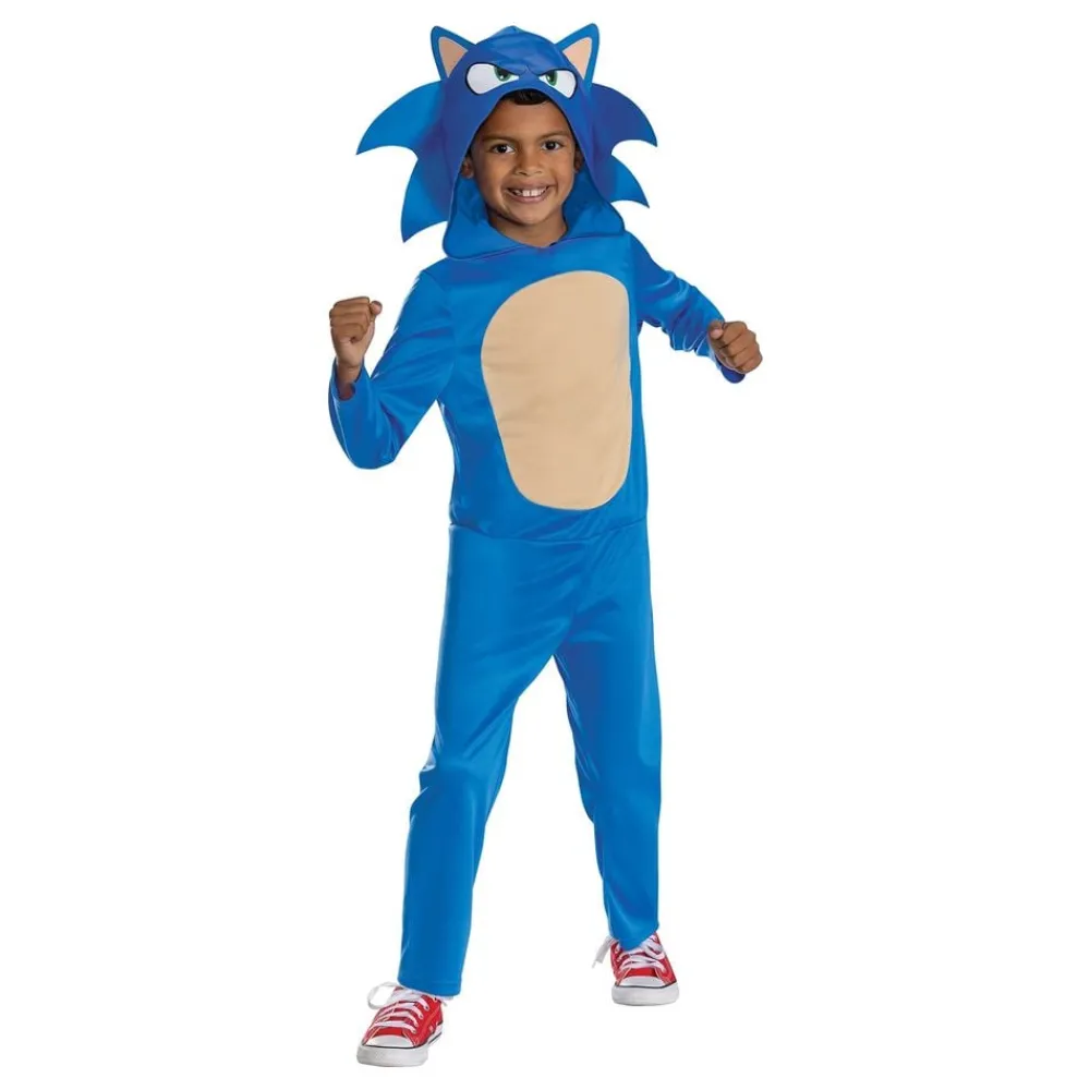 Jakks Europe B.V. Sonic The Hedgehog Børnekostume - Udklædningskostumer|Kostumetema