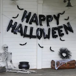Outlet Ginger Ray Ltd Sort Ballonguirlande Halloween