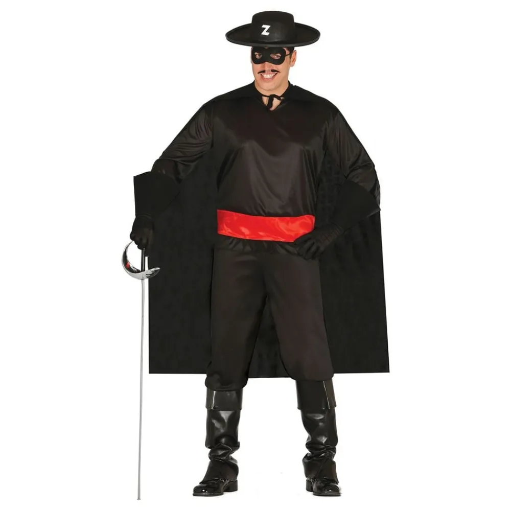 Online Fiestas Guirca, S.L Sort Bandit Kostume