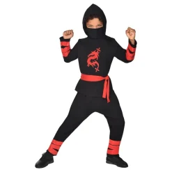 Reithmüller Europe GmbH Sort Ninja Børnekostume - Udklædningskostumer|Kostumetema