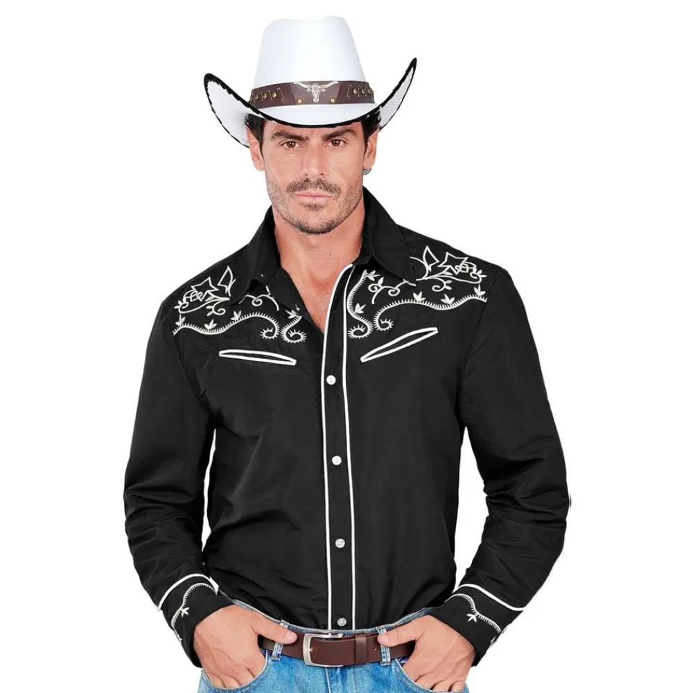 Sale Widmann S.r.l. Sort Westernskjorte Herre