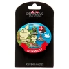 New Hisab/Joker Company AB Souvenir Denmark Kort Magnet