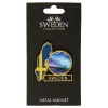 Sale Hisab/Joker Company AB Souvenir Køleskabsmagnet Sweden Northern Lights