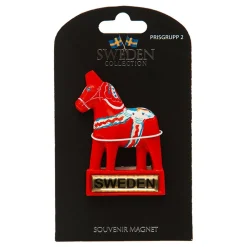 Hisab/Joker Company AB Souvenir Sweden Magnet Dalahest - Souvenirs|Hjem & Husholdning