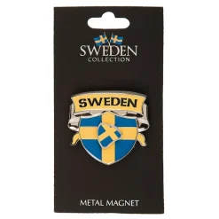 Online Hisab/Joker Company AB Souvenir Sweden Skjold Magnet