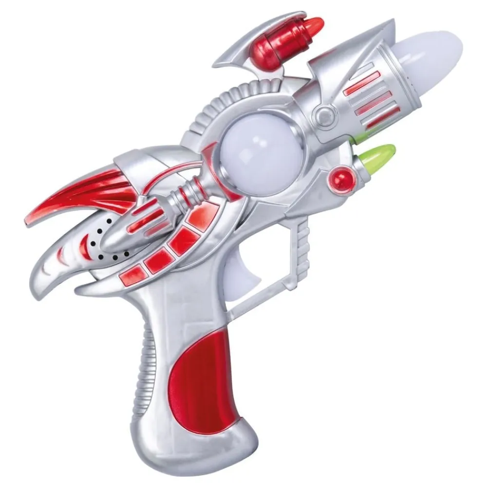 Ptit Clown Space Gun med Lyd & Lys - Tilbehør