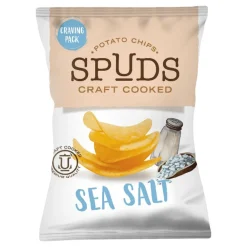 USA Godis AB Spuds Craft Cooked Chips Sea Salt - Snacks