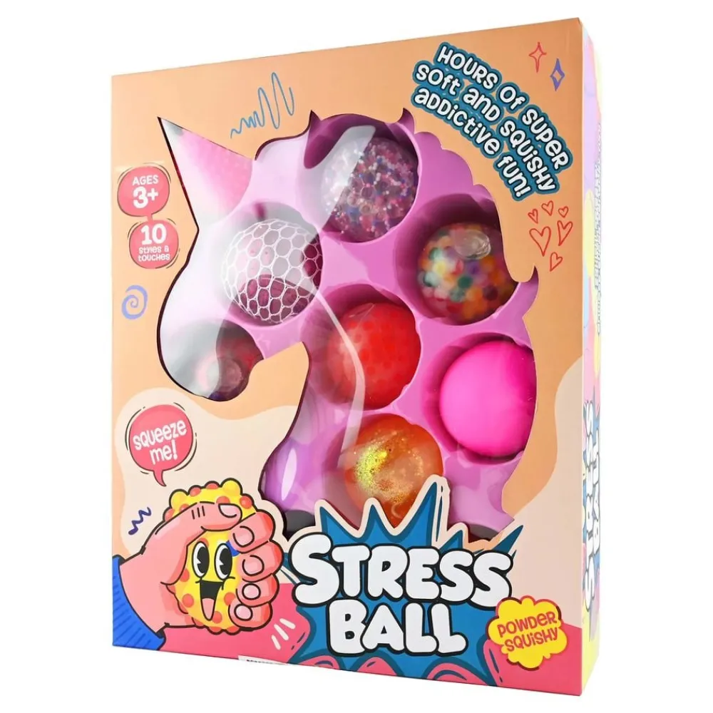 Robetoy AB Squeeze Balls Sæt Unicorn - Festtilbehør|Spil & Leg
