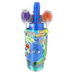 ERT Godis AB Squeeze Candy Ketchup med Lollipops - Slik