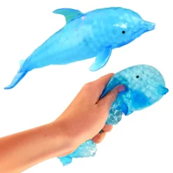 Robetoy AB Squeeze Delfin/Haj med Belysning - Spil & Leg
