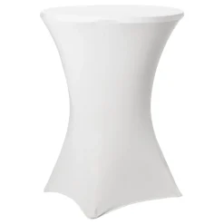 Discount PartyDeco sp. z o.o. Ståbordsovertræk Hvid