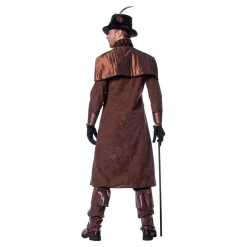Wilbers Karnaval B.V. Steampunk Mand Kostume Deluxe - Udklædningskostumer|Kostumetema