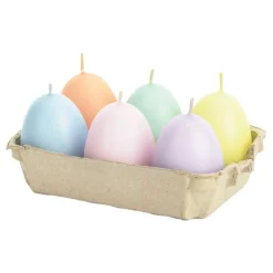 PartyDeco sp. z o.o. Stearinlys Æggeformet Pastelmix