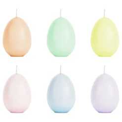 PartyDeco sp. z o.o. Stearinlys Æggeformet Pastelmix