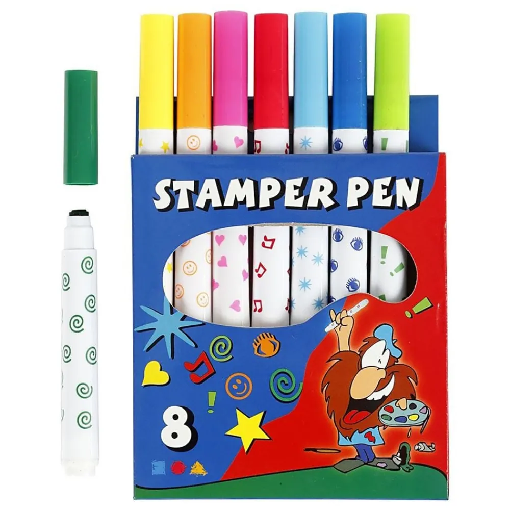 Creativ Company AB Stempeltusch Blandede Farver - Spil & Leg|Hobby & Fritid
