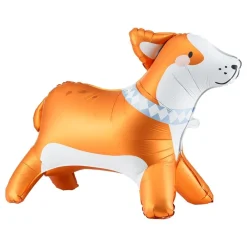 PartyDeco sp. z o.o. Stående Folieballon Corgi - Balloner