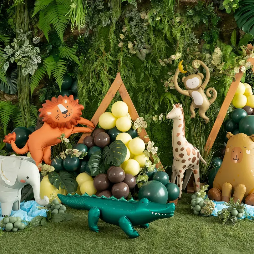 Clearance PartyDeco sp. z o.o. Stående folieballon Krokodille