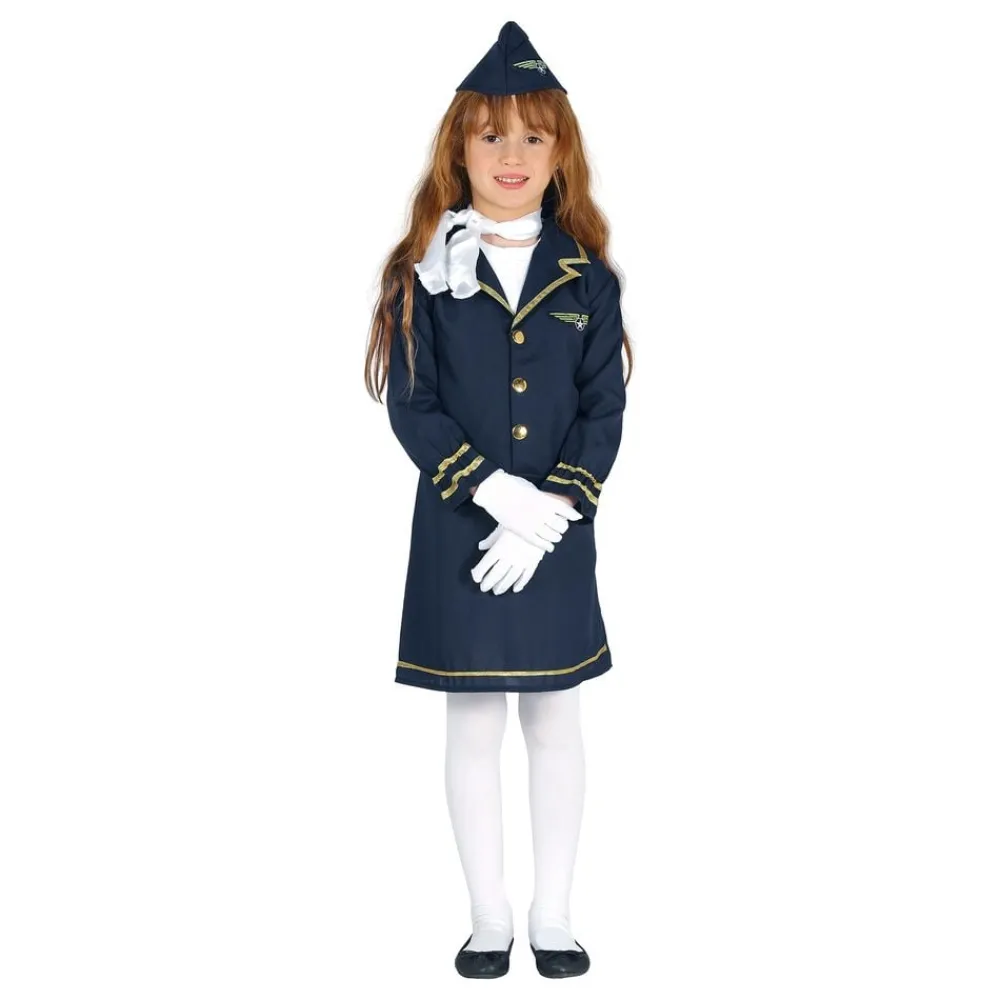 Discount Fiestas Guirca, S.L Stewardesse Børnekostume