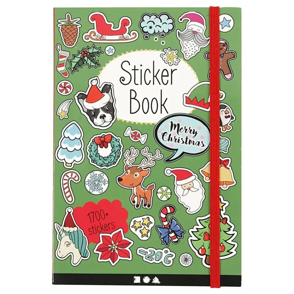 Hot Creativ Company AB Stickersbog Julemotiv