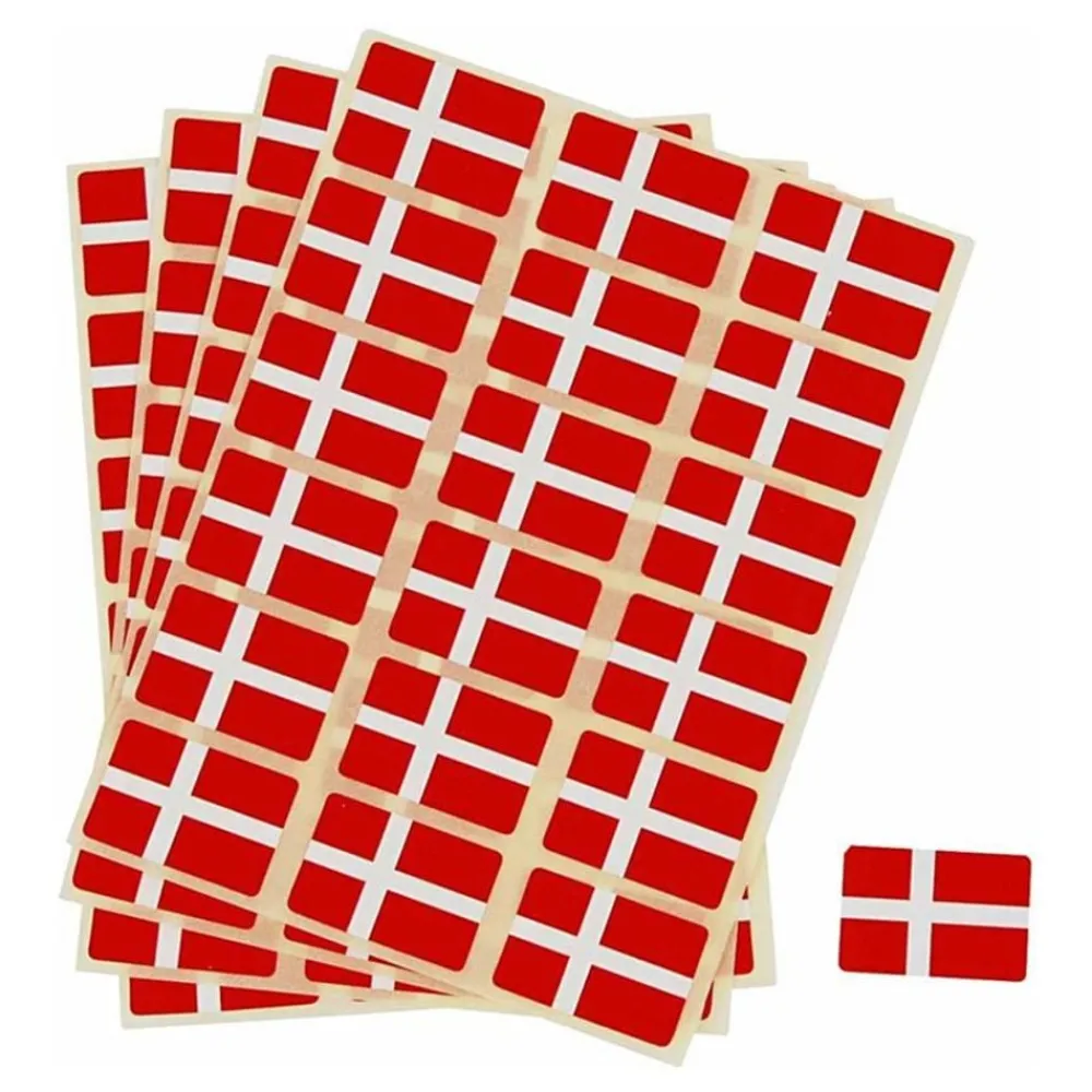 Creativ Company AB Stickersflag Danmark - Hobby & Fritid|Oppyntning
