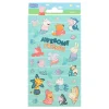 Hisab/Joker Company AB Stickers Gurli Gris Glitter - Festtilbehør|Hobby & Fritid