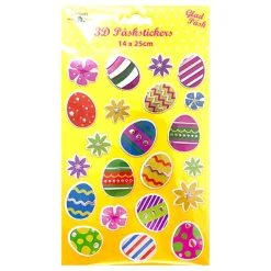 Dynäs Import AB Stickers Påske 3D - Hobby & Fritid