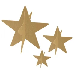 Three Sixty Degrees Ltd Stjerner Guld Bordpynt - Oppyntning|Borddækning