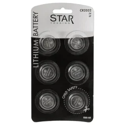 Best Star Trading AB ST Knapcellebatterier CR2032