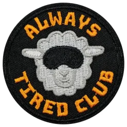 Best Partyking AB Stofmærke Always Tired Club