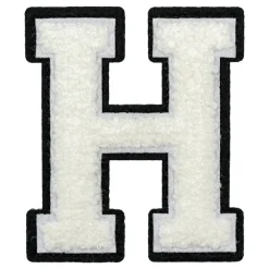 Partyking AB Stofmærke Bogstaver Hvid - Accessories|Hobby & Fritid