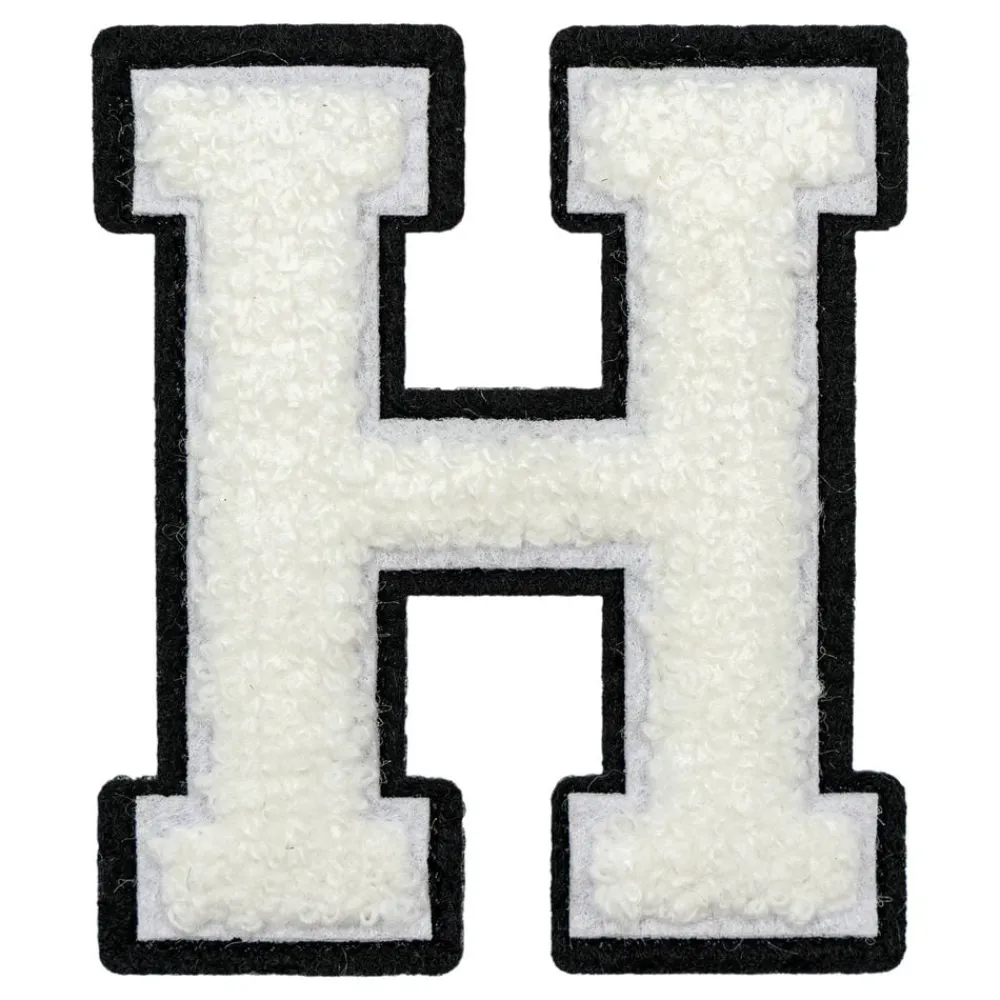 Partyking AB Stofmærke Bogstaver Hvid - Accessories|Hobby & Fritid