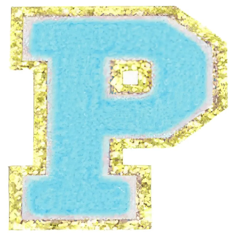 Partyking AB Stofmærke Bogstaver Turkis - Accessories|Hobby & Fritid