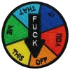 Partyking AB Stofmærke FUCK Off Wheel - Accessories