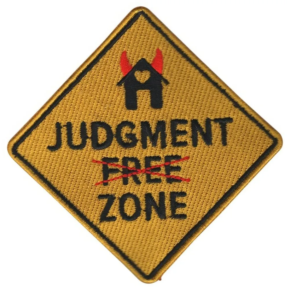 Märkbar AB Stofmærke Judgment Zone - Accessories