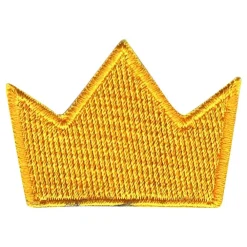 New Märkbar AB Stofmærke Krone