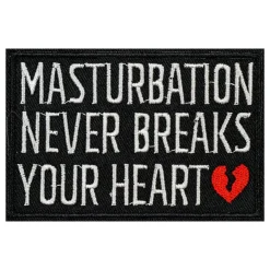 Partyking AB Stofmærke Masturbation Never Breaks Your Heart - Accessories