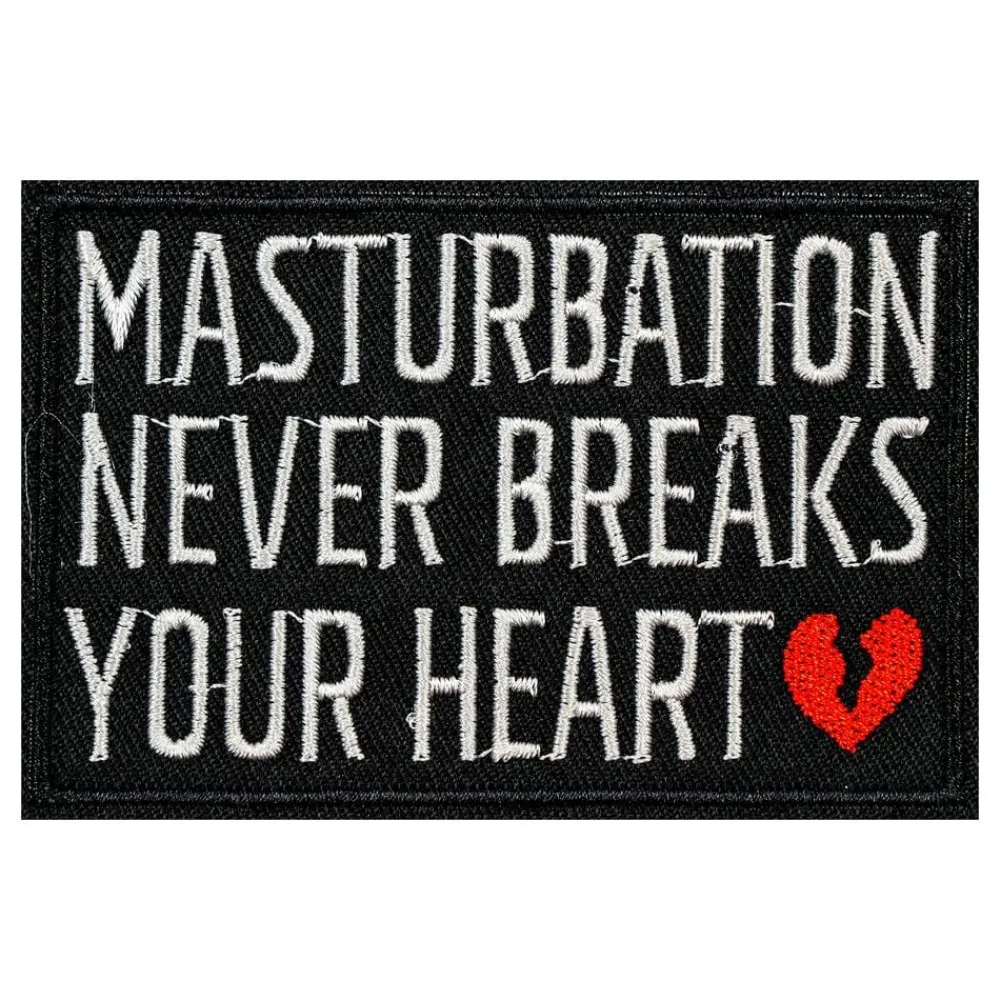 Partyking AB Stofmærke Masturbation Never Breaks Your Heart - Accessories